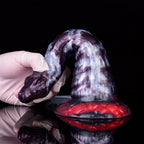 25 CM Lila Squirting Soft Animal Dragon Fantasy Dildo