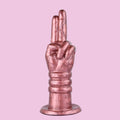 19 CM Zwei Finger Silicone Fisting Butt Plug