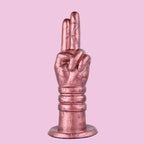 19 CM Zwei Finger Silicone Fisting Butt Plug