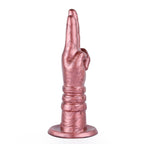19 CM Zwei Finger Silicone Fisting Butt Plug