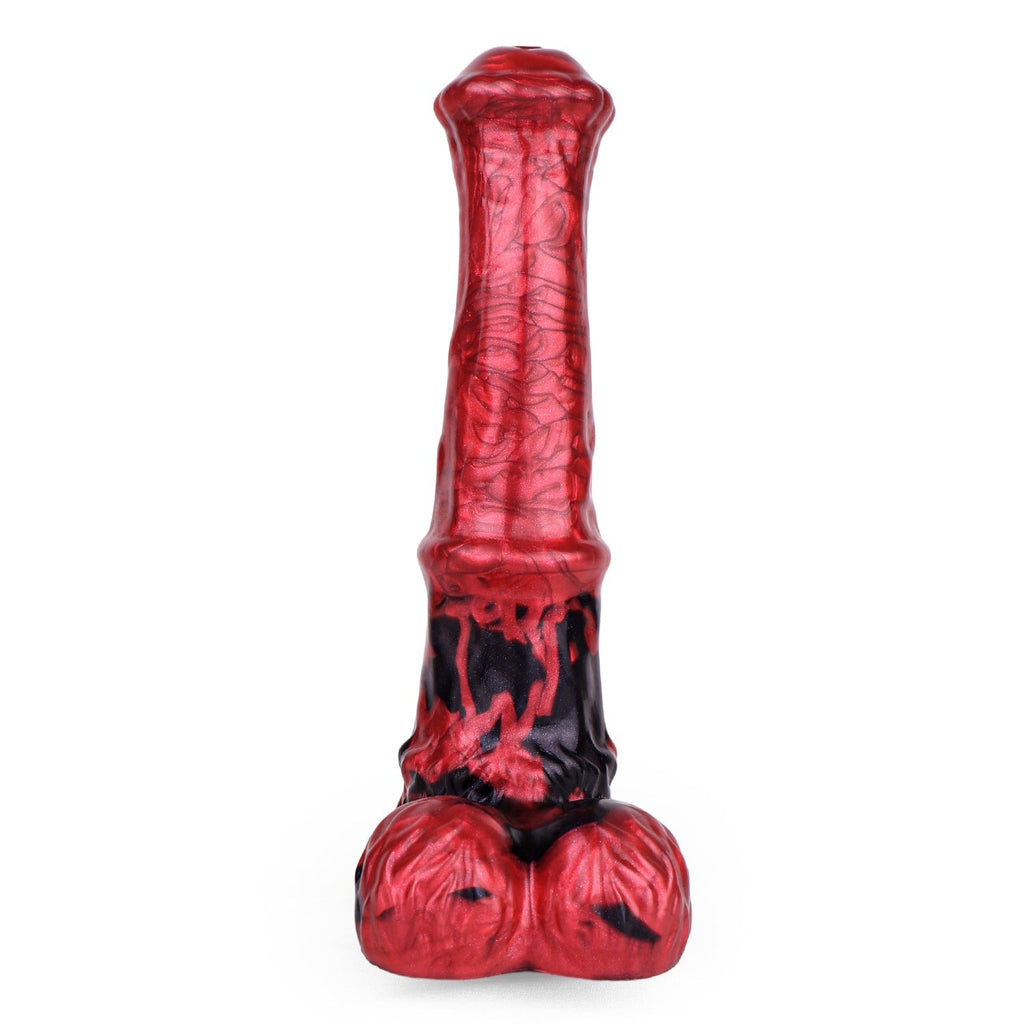 26CM Silicone Saugnapf Rot Horse Dildo