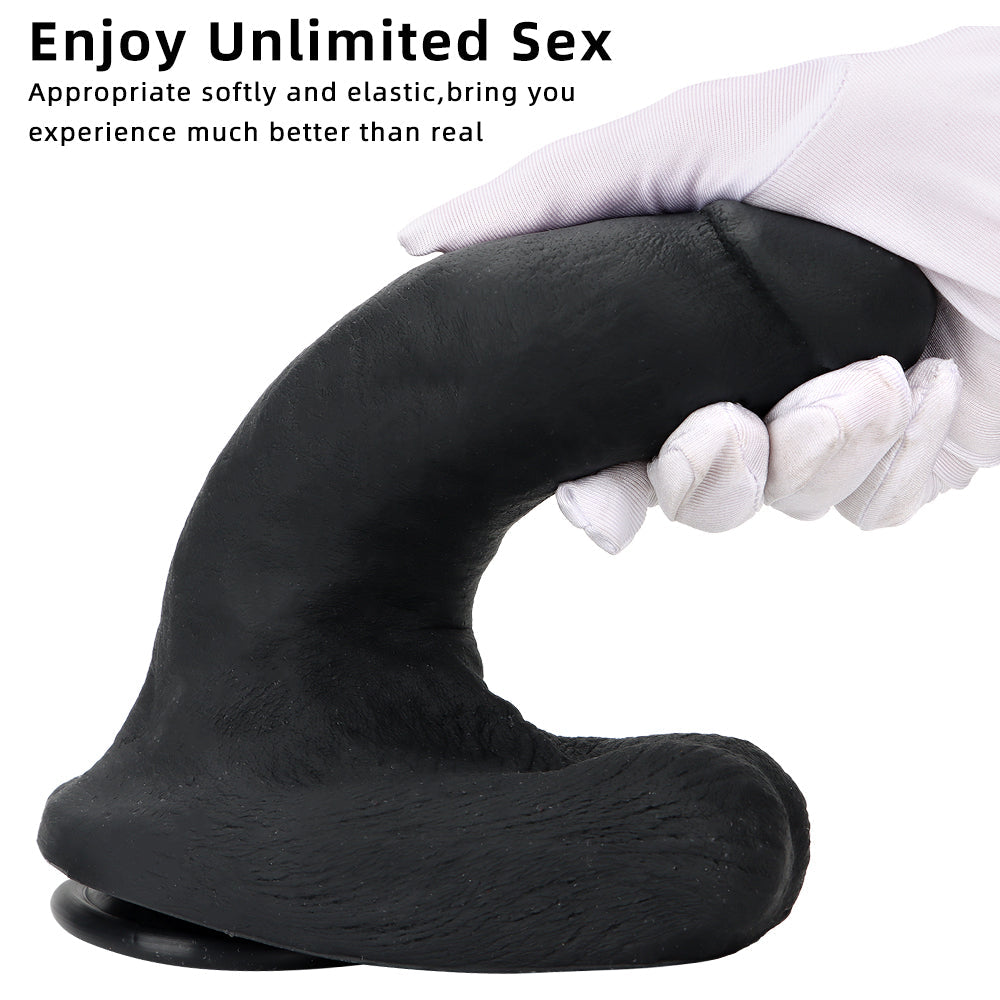 23 CM Black Thick Big Dildo Sex Toys