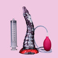 25 CM Lila Squirting Soft Animal Dragon Fantasy Dildo
