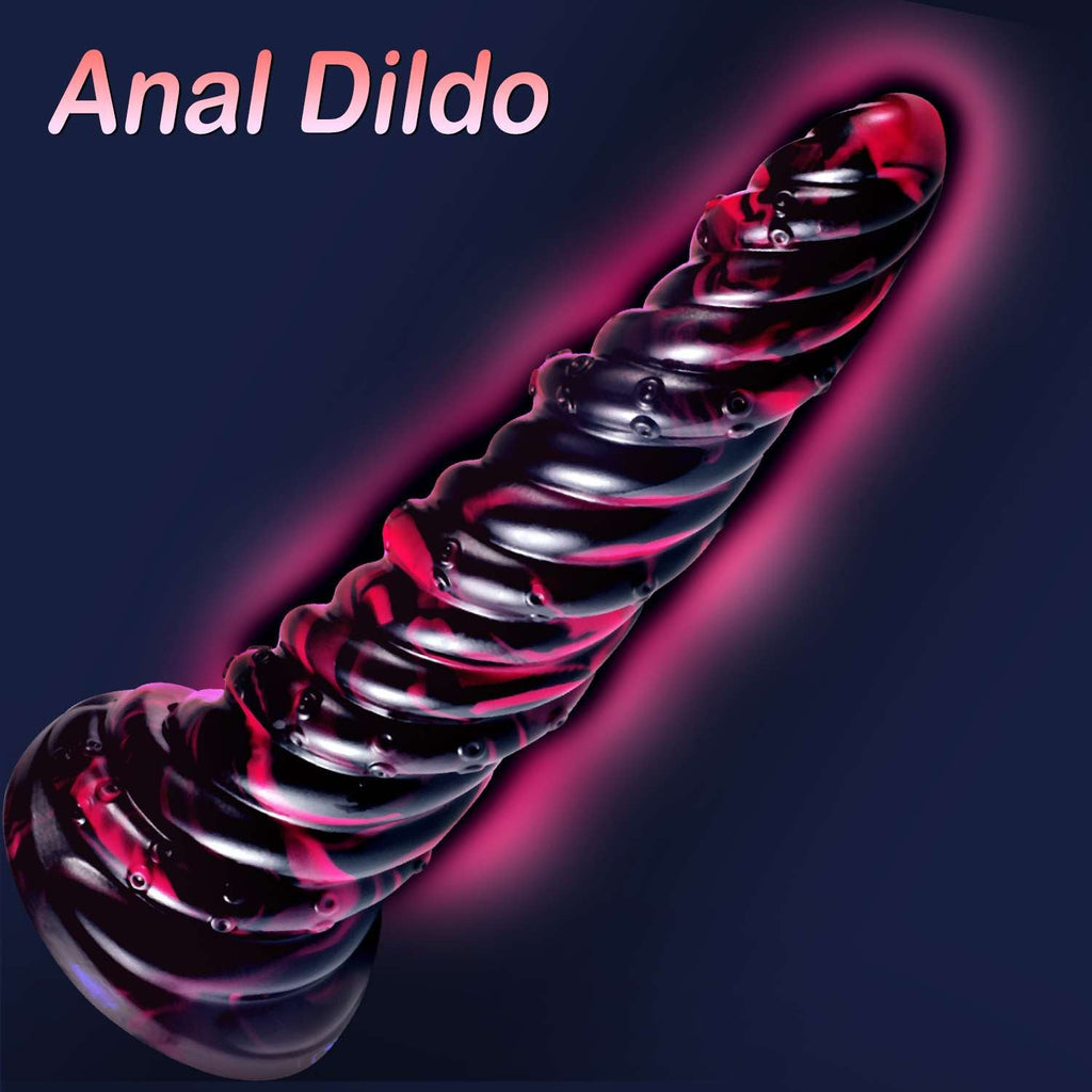 25 CM Gewindeartig Kegel Tentakel Anal Dildo