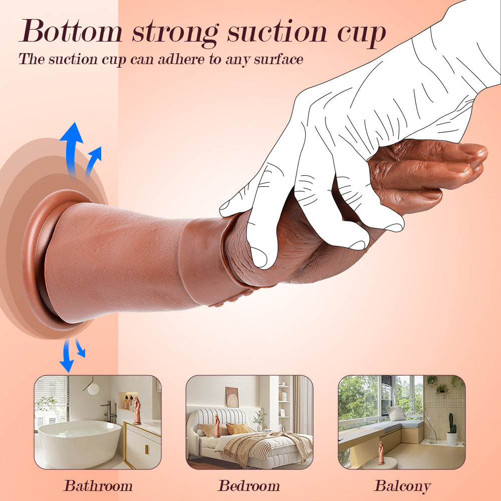 28 CM Braun Hand Realistic Fist Dildo