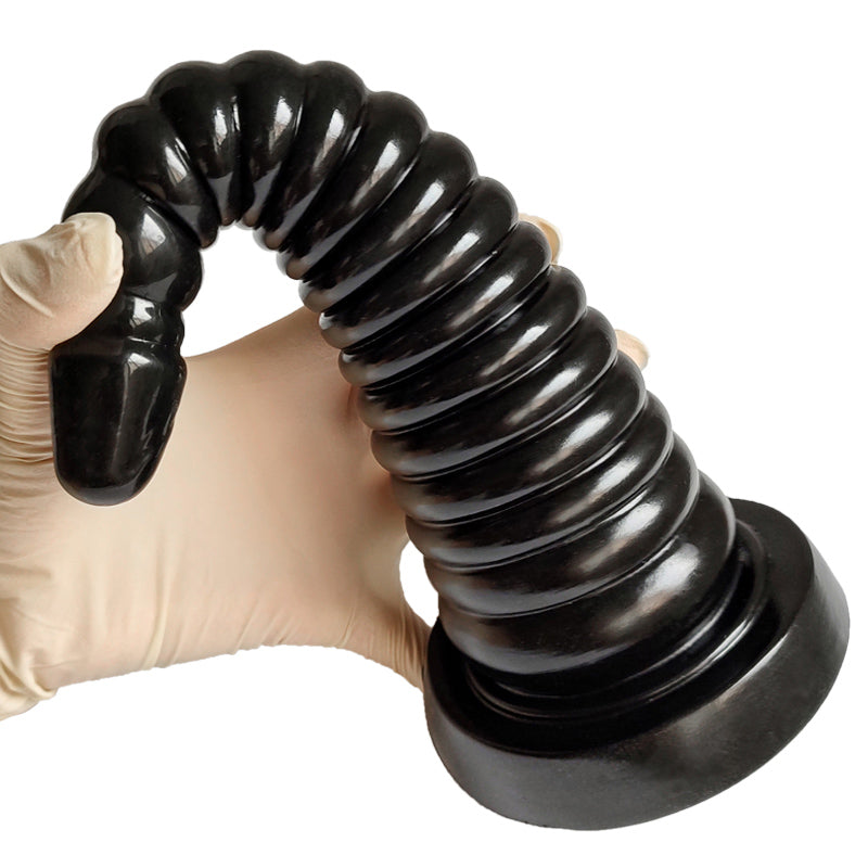 23 CM Gewinde-Einhorn konisch Anal Dildo