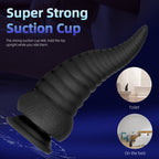 20 CM Schwarz Analpulg Thick Tentakel Dildo