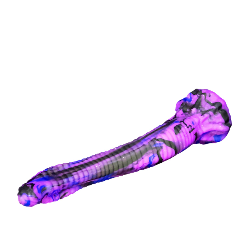 26CM Lila Schlanke Schlange Tentakel Dildo