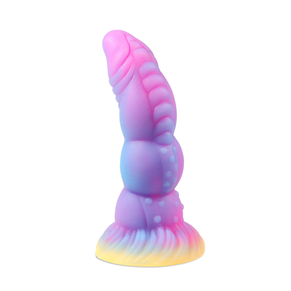 20 CM Erhabene Texturen Fantasy Leuchten Dragon Dildo
