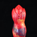 26 CM Drei Knot Rot Monster Horsedildo