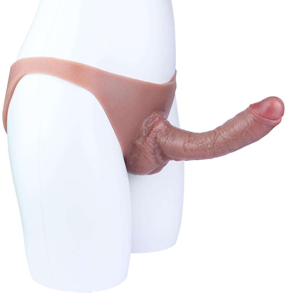 22 CM Dreieck Realistic Dick Dildo Höschen