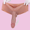 21 CM Long Paare Ejaculating Strap on Dildo Höschen