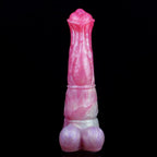 24 CM Silikon Pfirsich Fantasy Horsedildo