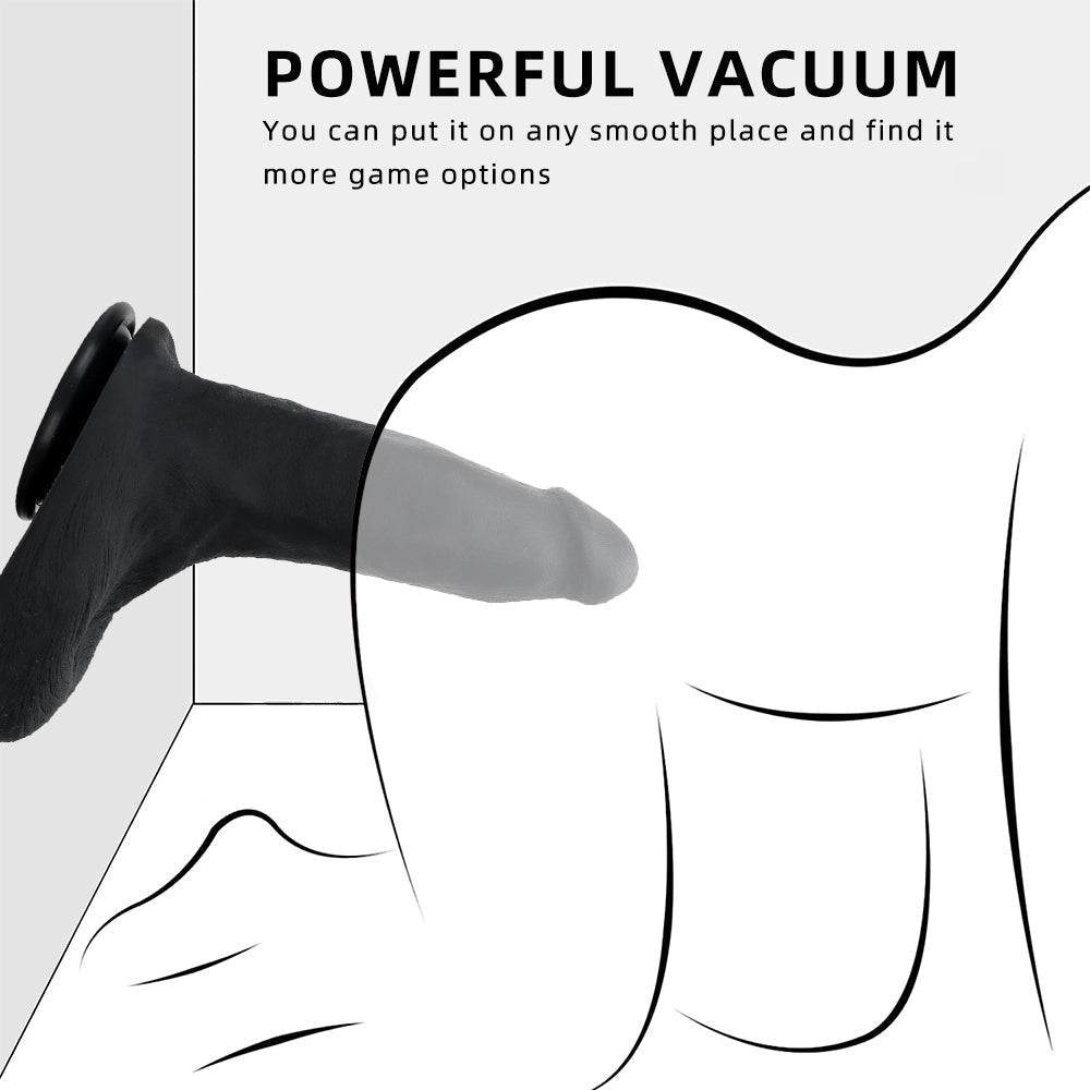 23 CM Black Thick Big Dildo Sex Toys