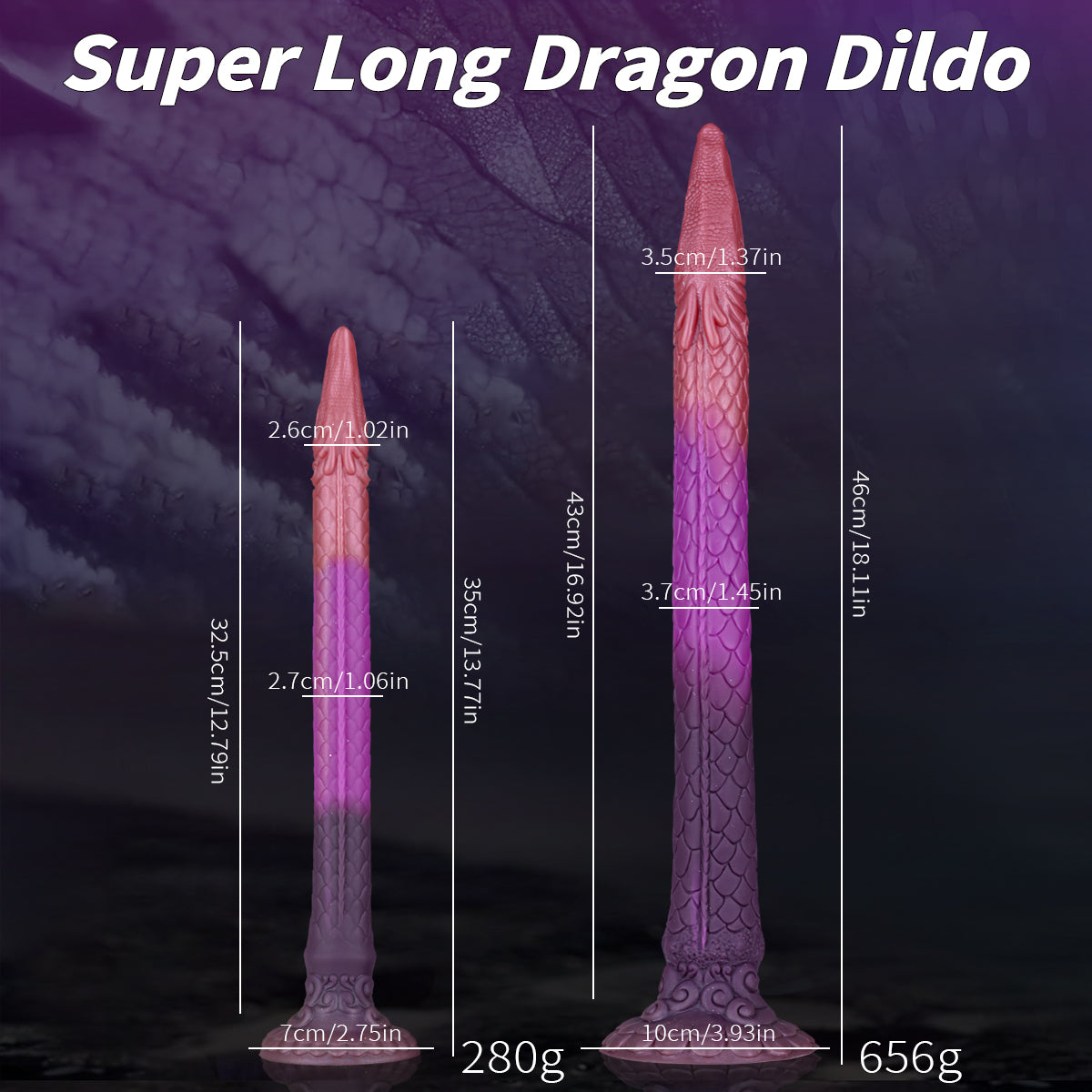 Long Monster Exotisch Dragon Tentacle Dildo