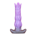 19,8 CM Lila Fantasy Aufblasbarer Dildo Ovipositor