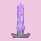 20 CM Lila Fantasy Aufblasbarer Dildo Ovipositor