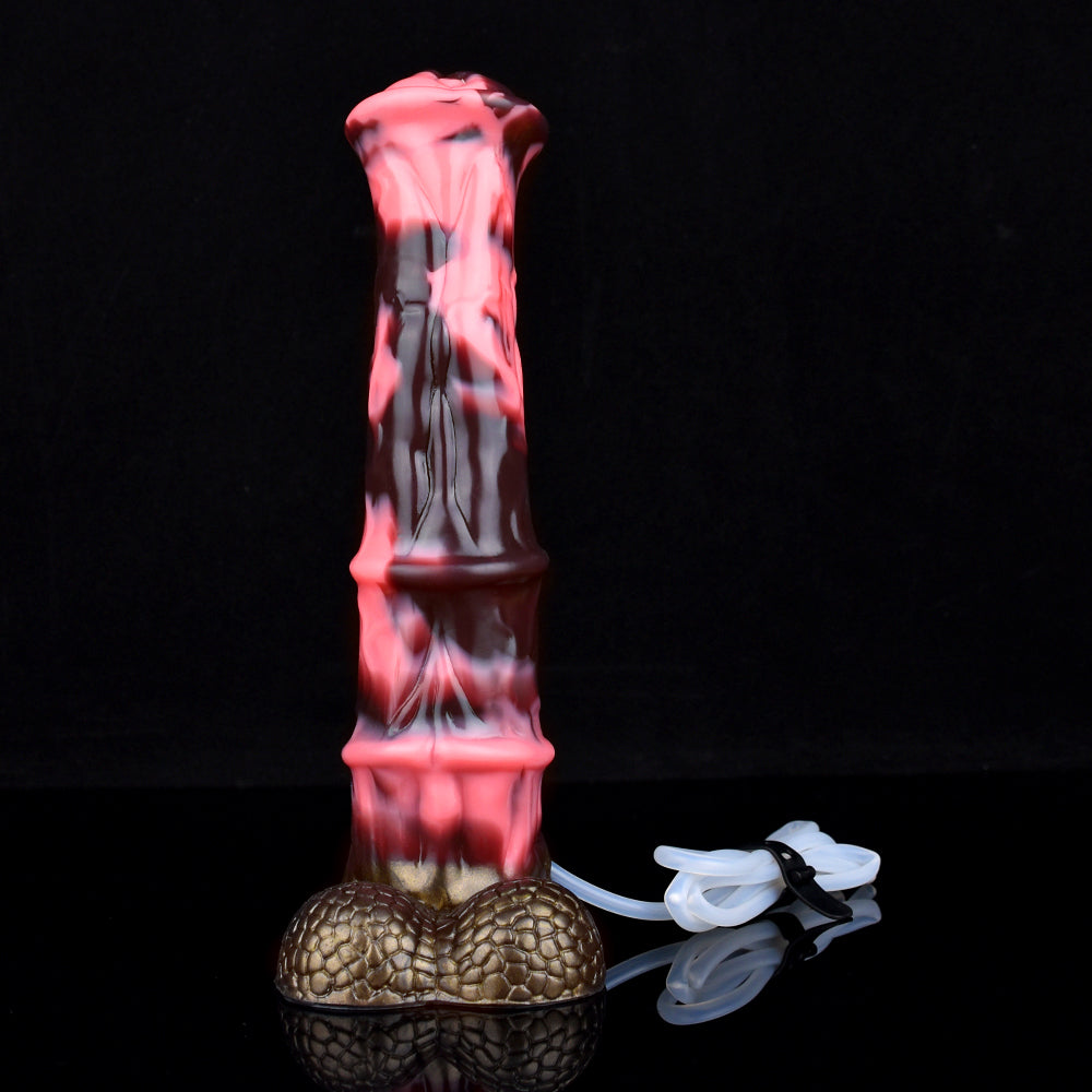 24 CM Suction Cup Horsecock Squirting Dildo