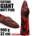 32 CM Gebetsgeste Suction Cup Fisting Dildo