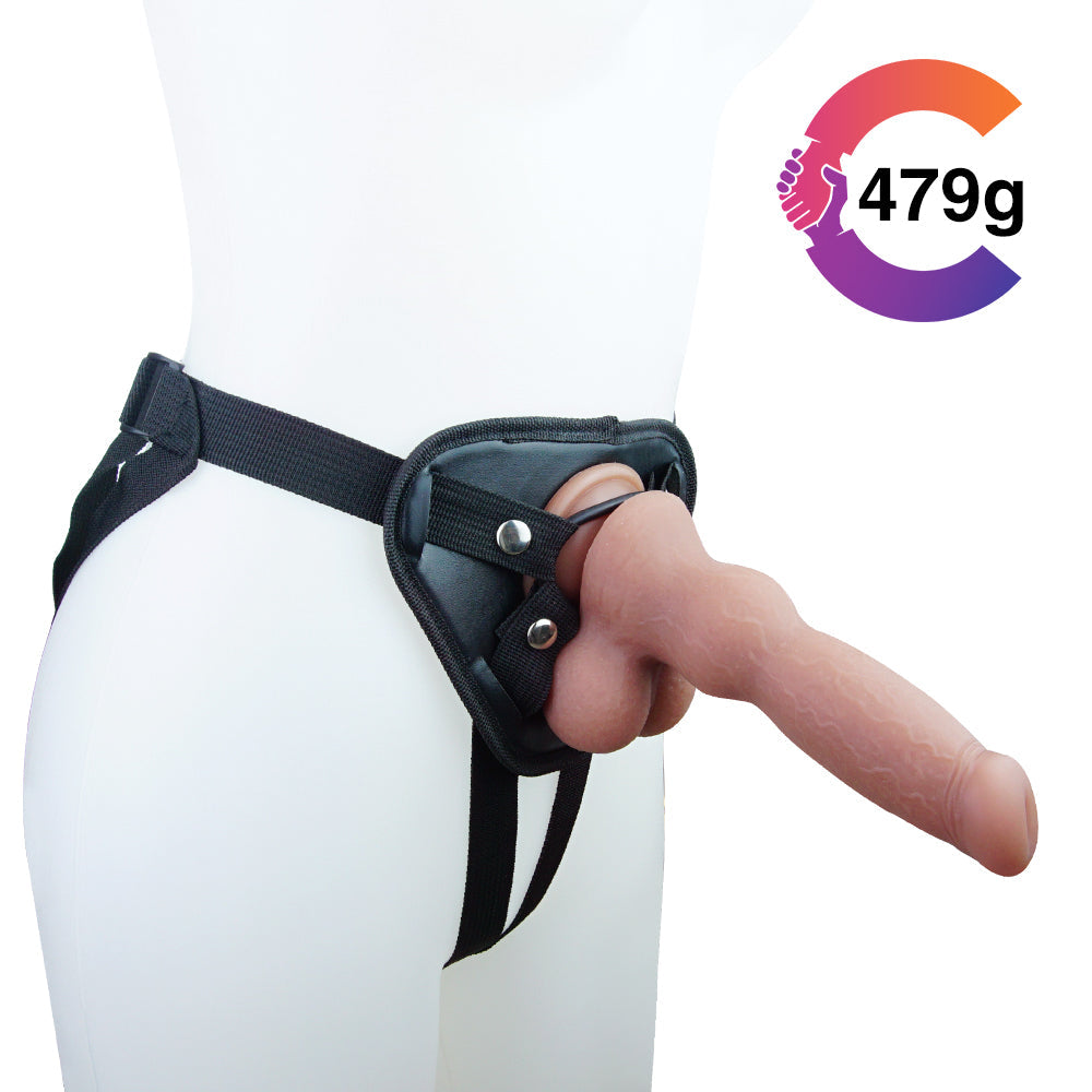 21 CM Silikon Strap On Fantasy Dogdildo