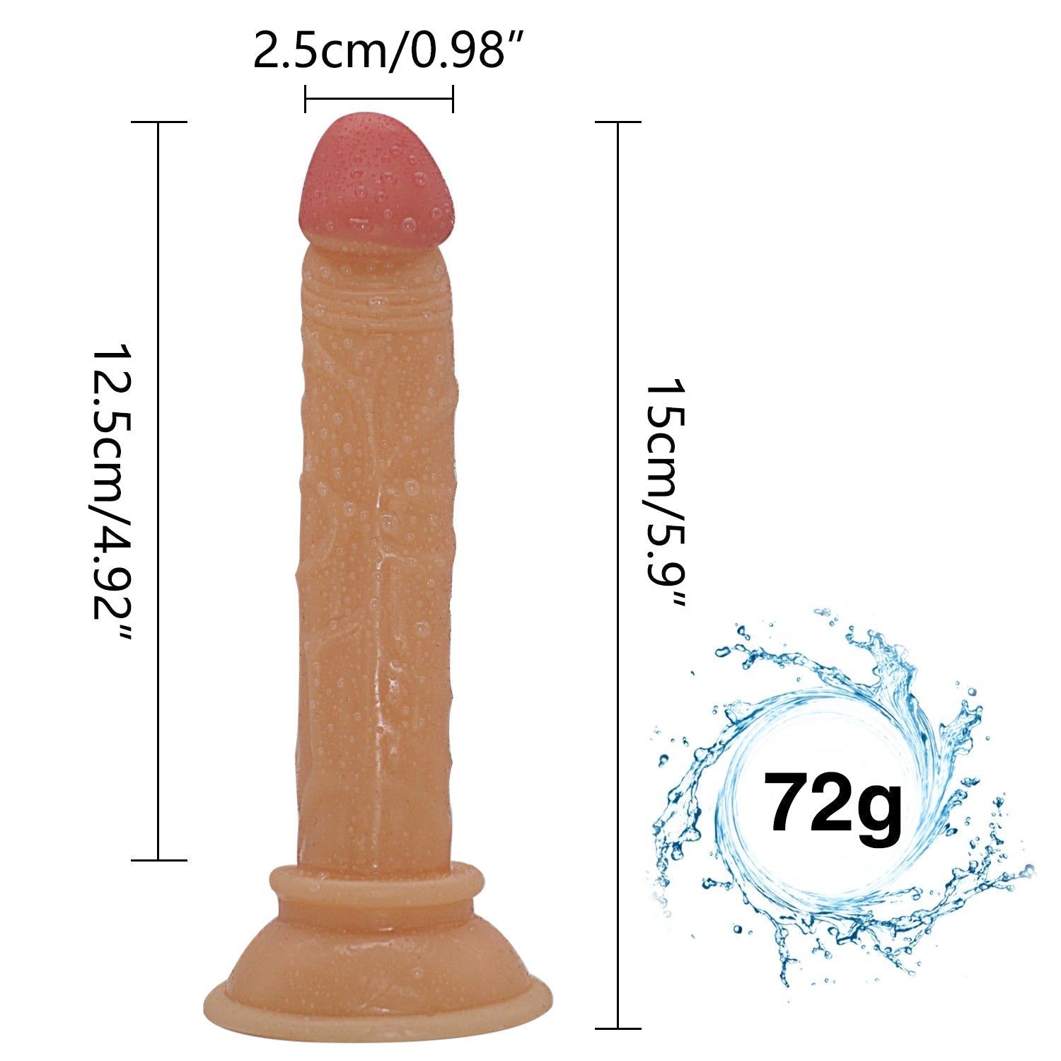 15 CM Kleiner Anfänger Strap On Dildo