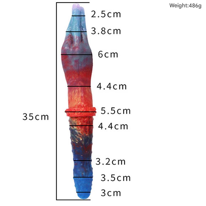 Bunt Fantasy Custom Silicone Double Dildo