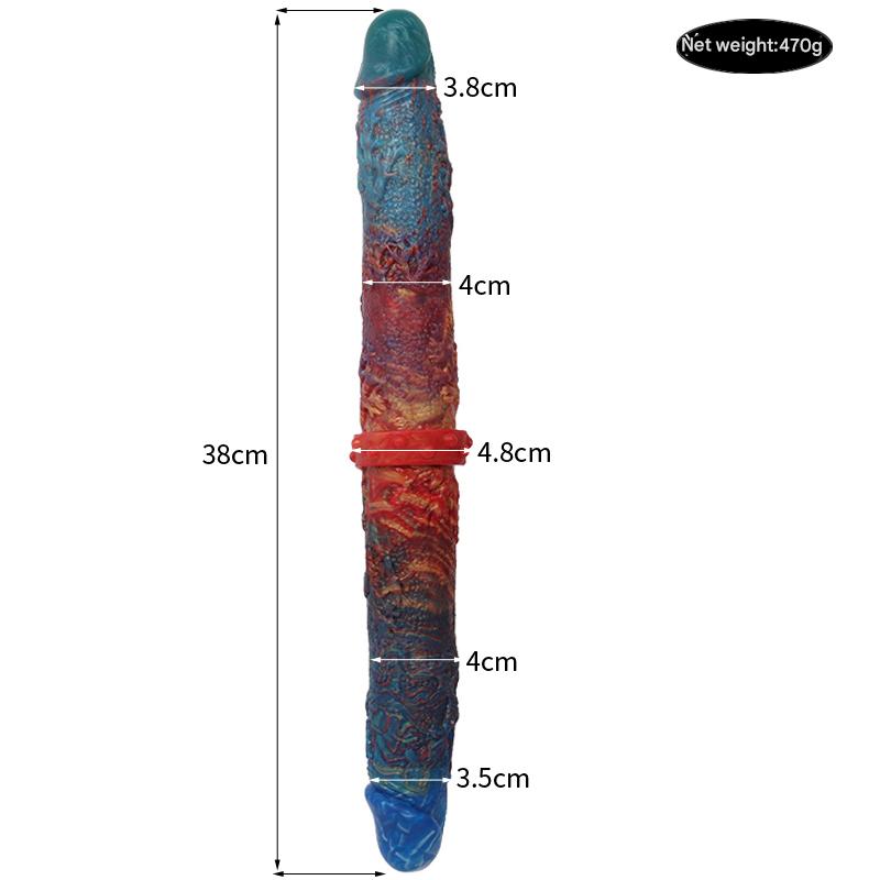 Bunt Fantasy Custom Silicone Double Dildo