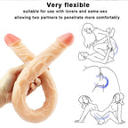 55 CM Extra Langer Flesh Realistic Double Dildo