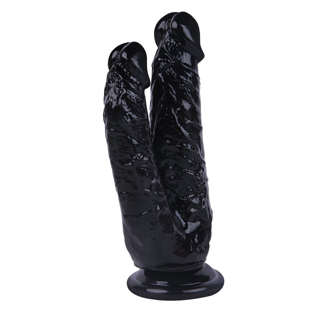 Schwarz Realistic Penetration Paare Big Doppeldildo