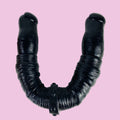 39 CM Black Long Lesbian Doppeldildo