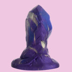 Fantasy Lila Meteoritisch Silicone Huge Buttplug