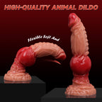 25 CM Spannende Textur Knotted Dragon Dildo