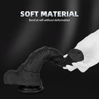 Drei Größen Schwarz Realistic Horsedildo