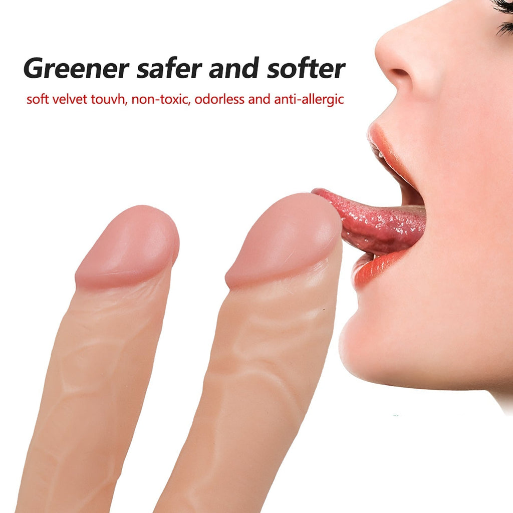 Klein Realistic Doppeldildo Penetration Sex Toys