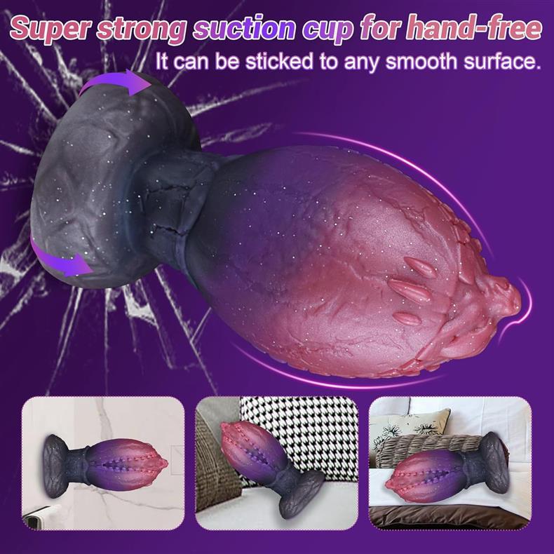 Fantasy Adinosaurierförmig Ei Silicone Huge Buttplug