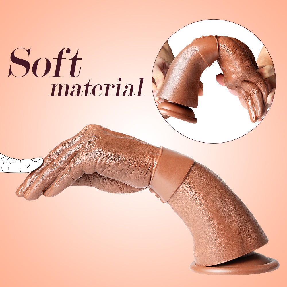 28 CM Braun Hand Realistic Fist Dildo