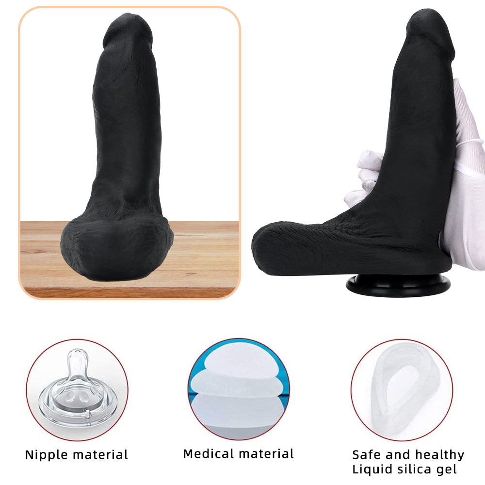 23 CM Black Thick Big Dildo Sex Toys