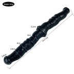39 CM Black Long Lesbian Doppeldildo