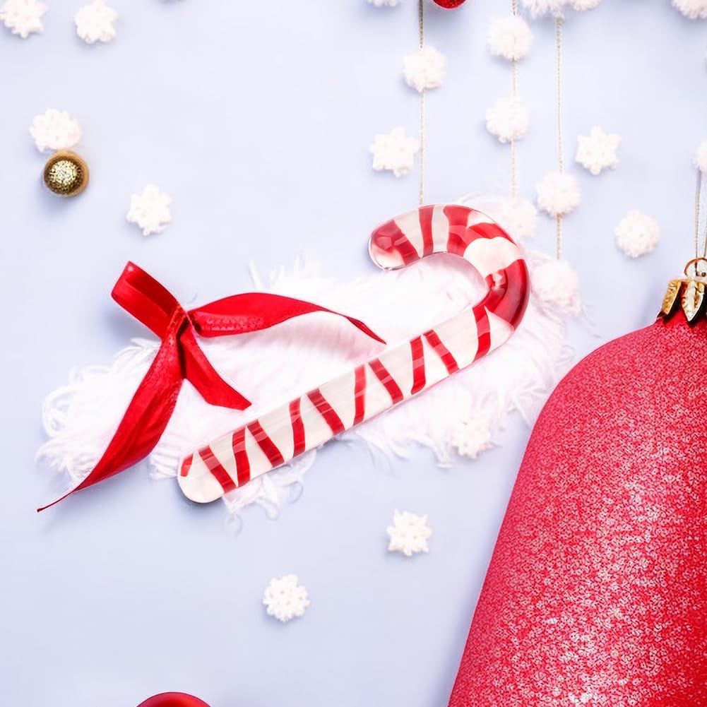 Weihnachtliches Zuckerstangen Glass Dildo