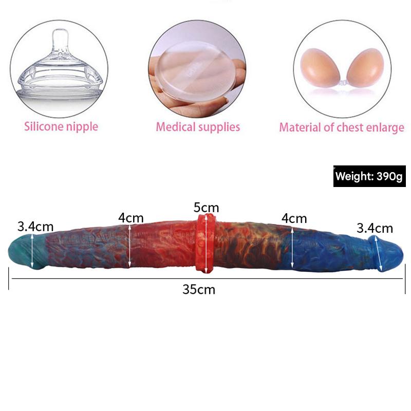 Bunt Fantasy Custom Silicone Double Dildo