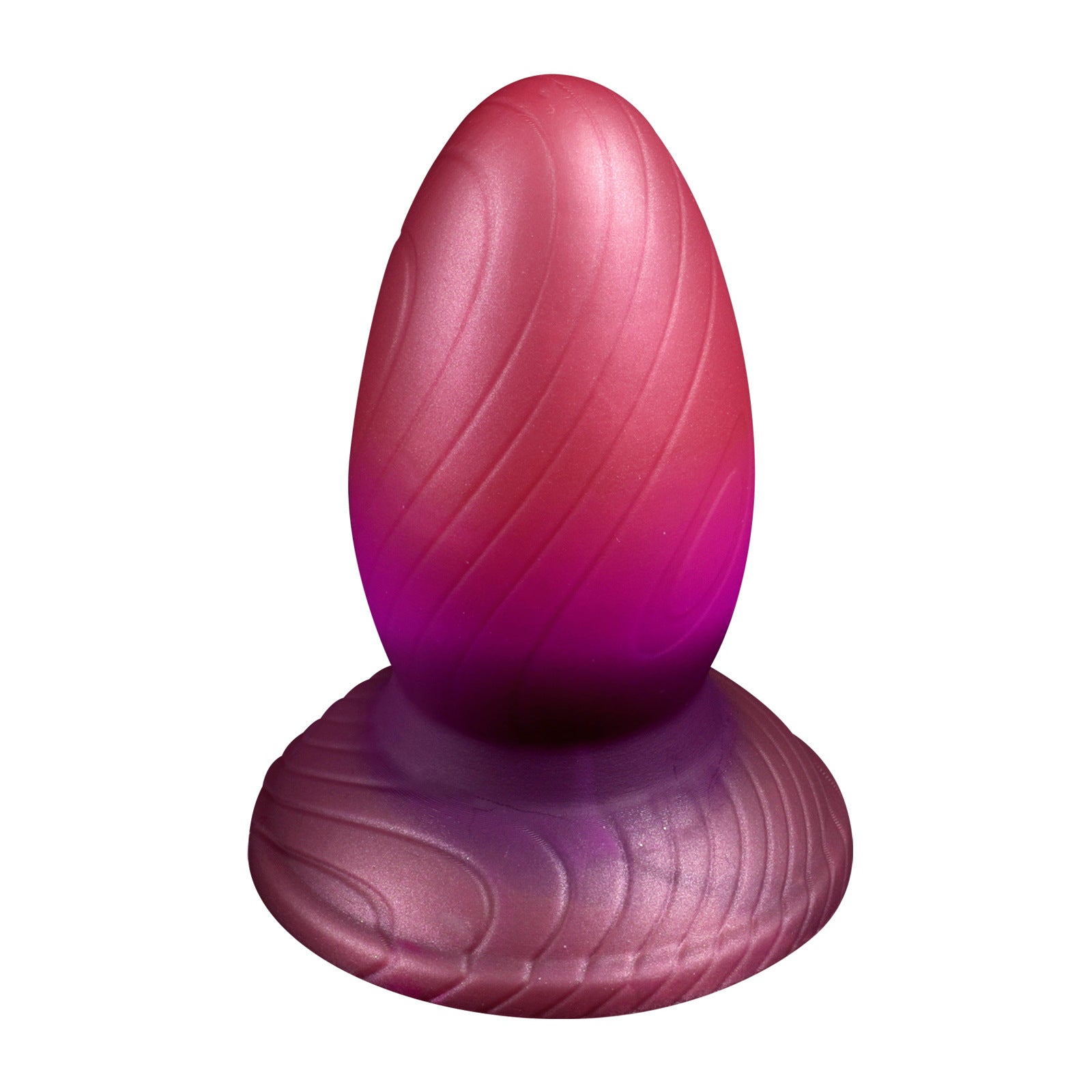 2-In-1 Soft Ei Anal Dildo Silicone Buttplug