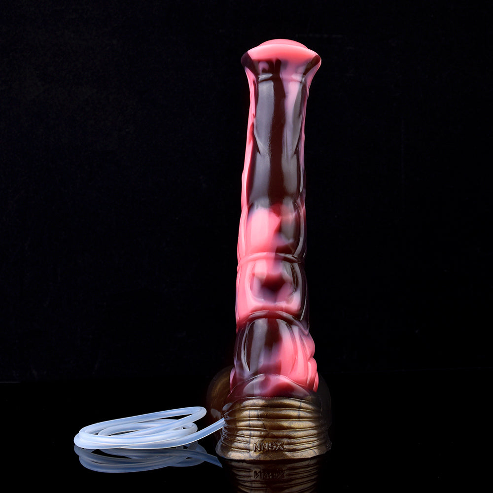 27 CM Basis mit Ei Squirting Horsedildo