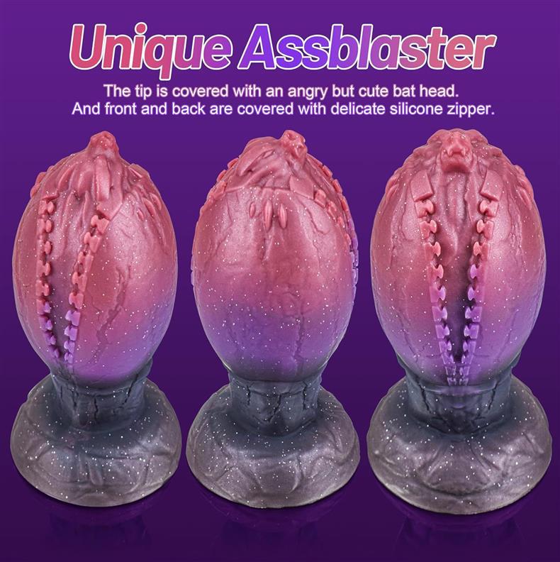 Fantasy Adinosaurierförmig Ei Silicone Huge Buttplug