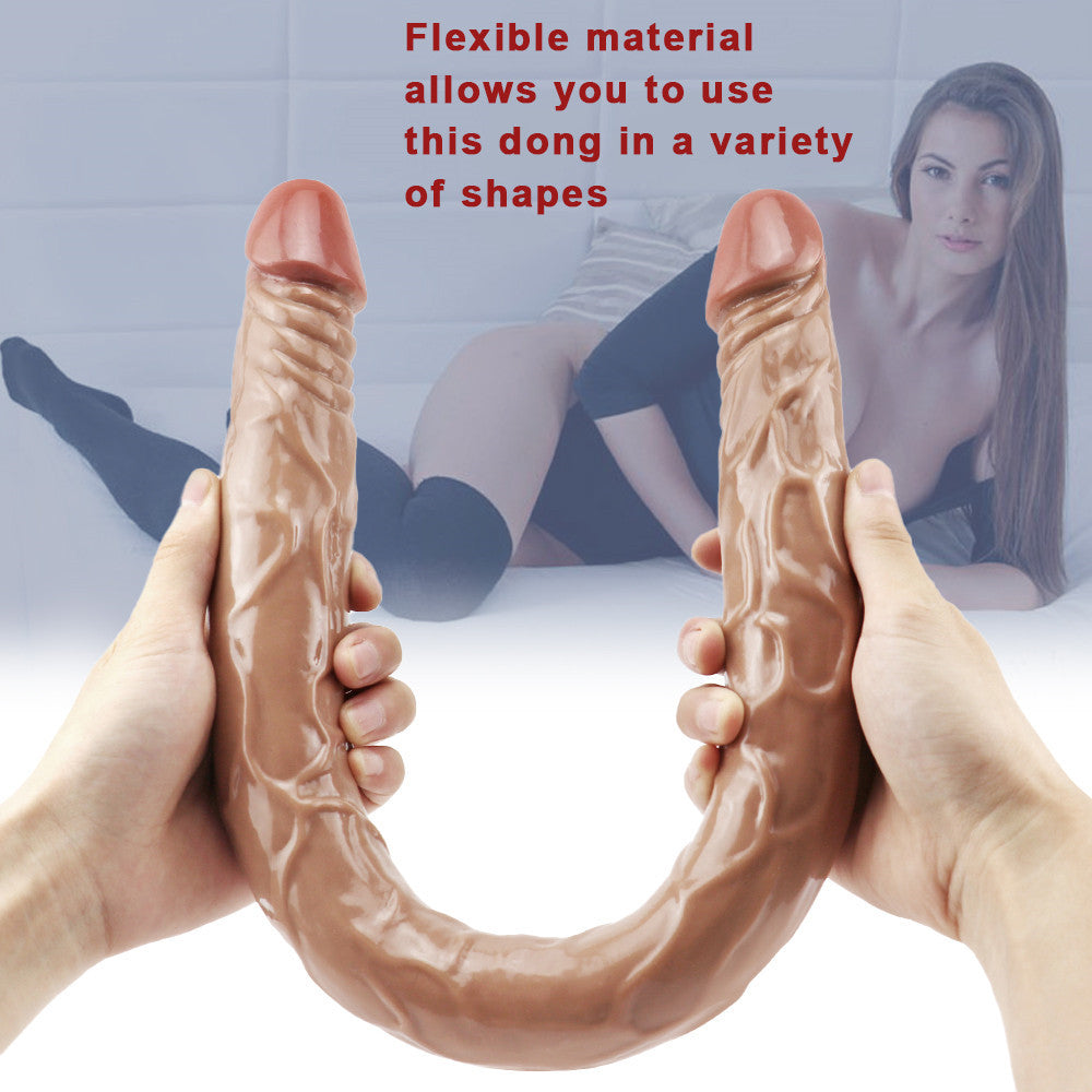 55 CM Realistic Langer Doppel Lesbian Dildo