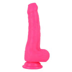 Rosa Silicone mit Vorhaut Strap On Dildo