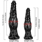 Breit Monster Black Larger Dragon Dildo