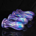 Blau Alien Tentacle Monster Huge Buttplug