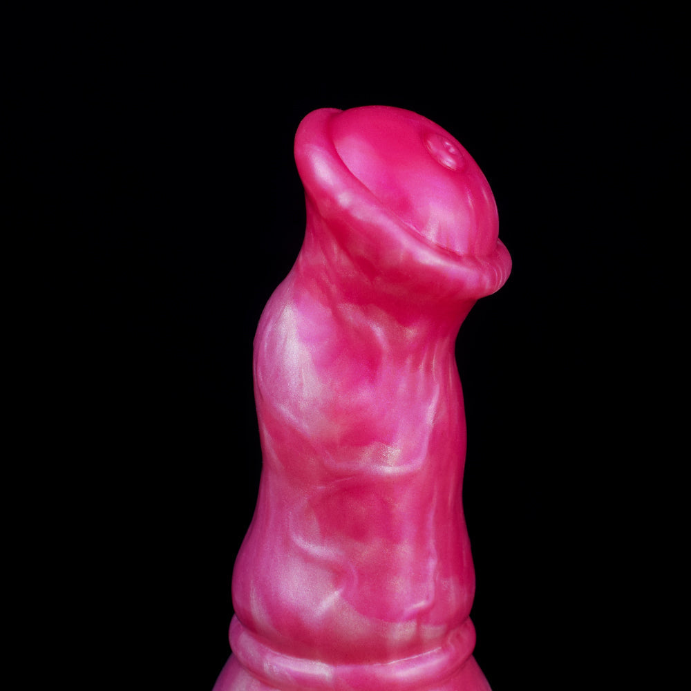 26 CM Verlaufendes Rosa Niedlich Horse Dildo