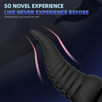 20 CM Schwarz Analpulg Thick Tentakel Dildo