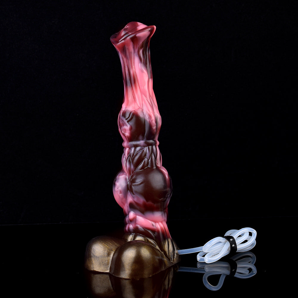 26 CM Squirting Fantasy Knot Horsedildo